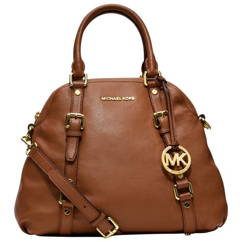 michael kors brown leather bag|michael kors handbags dark brown.